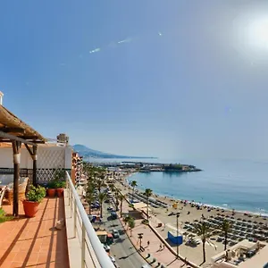 Holidays2fuengirola Duplex With Stunning Sea View, Terraces,1st Line Beside Port Apartment